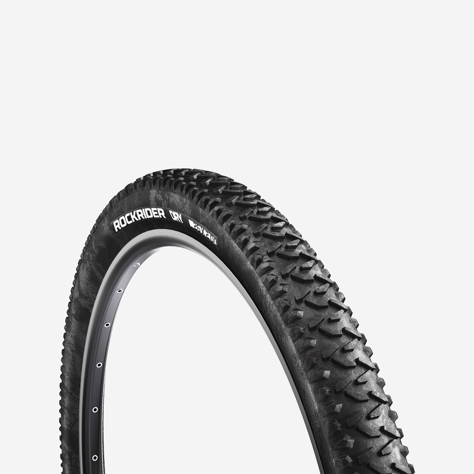 BTWIN Stiff Bead MTB Tyre Dry1 26 x 2.00