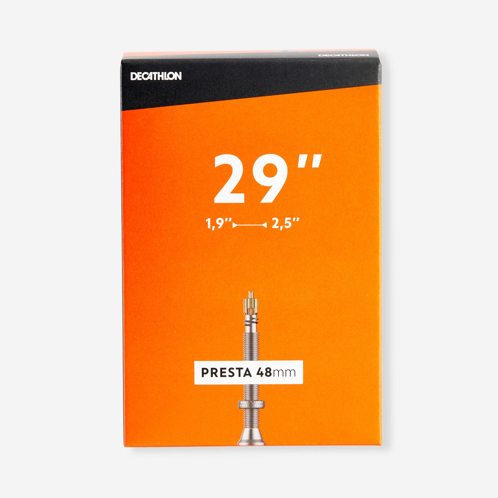 29x1.9/2.5 mm Presta Valve Inner Tube 48 mm